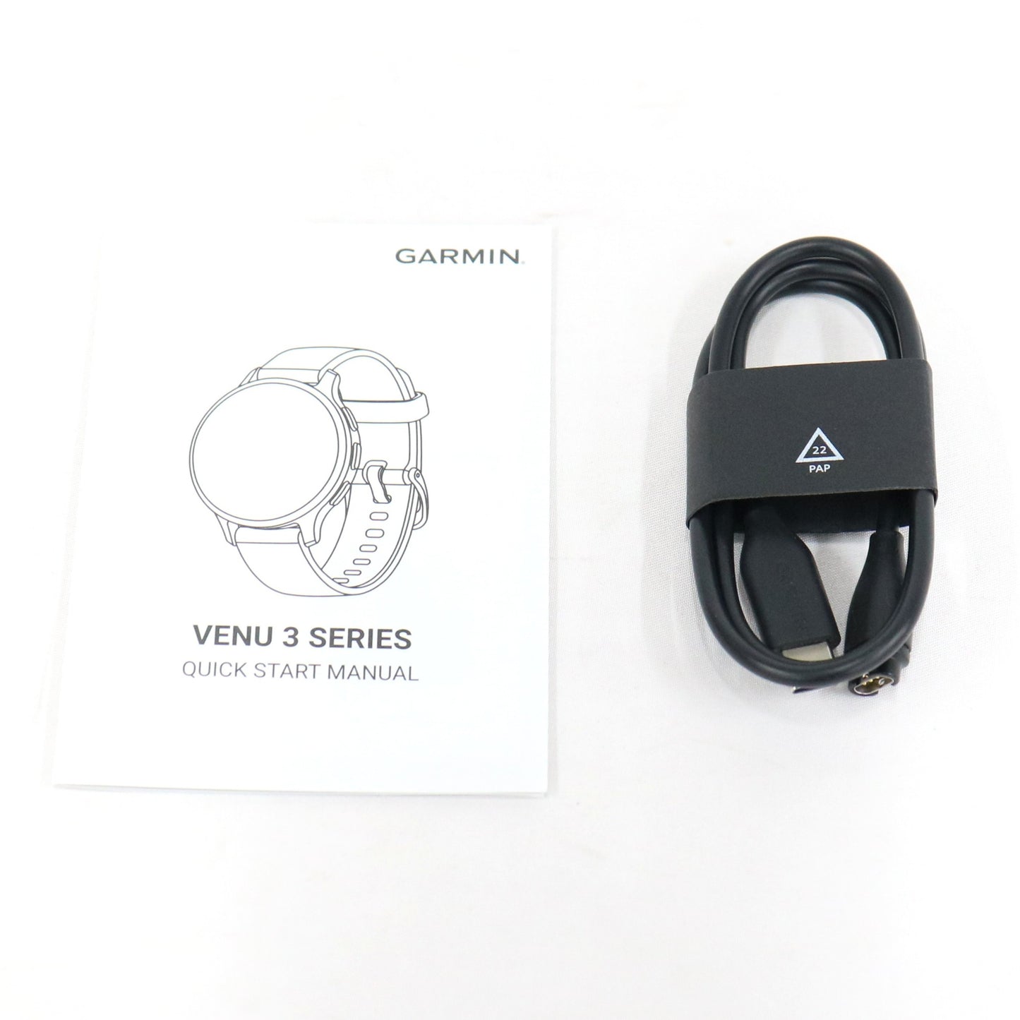 [中古(C)] ガーミン(GARMIN) Venu 3 スマートウォッチ venu3-b Black / Slate [可]