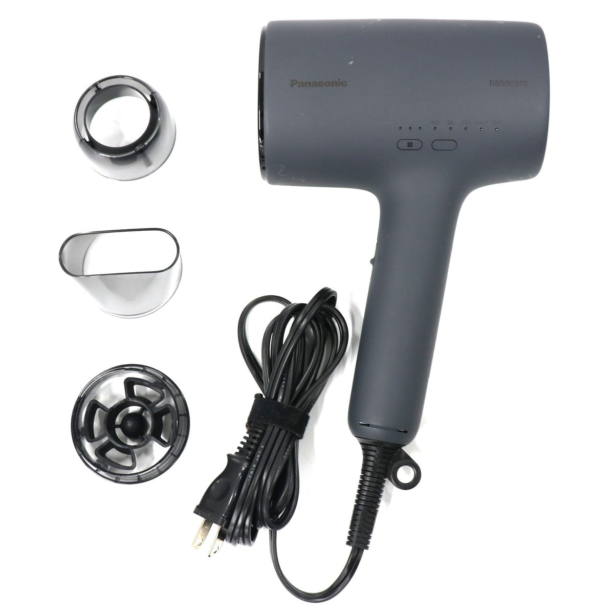パナソニック ヘアードライヤー ナノケア EH-NA0K　eh-na0k-k  チャコールブラック 整備済みアウトレット品 [中古(C)]