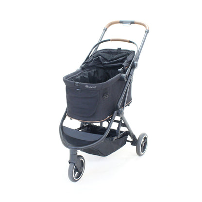 [中古(C)] コンビ ペット用カート ルルテイル キャリー 4972990195164 マウナロアブラック4972990195164　[可]