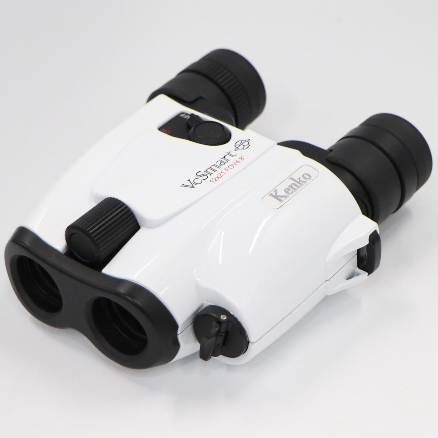 コンサート・ライブ向け 防振双眼鏡(倍率12倍) ケンコー・トキナー VC Smart 12×21　vc-smart1230-yk-rentiogo  ホワイト 整備済みアウトレット品 [中古(C)]