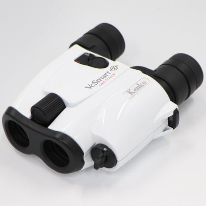 コンサート・ライブ向け 防振双眼鏡(倍率12倍) ケンコー・トキナー VC Smart 12×21　vc-smart1230-yk-rentiogo  ホワイト 整備済みアウトレット品 [中古(C)]