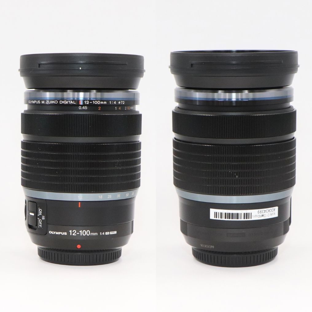 OM SYSTEM M.ZUIKO DIGITAL ED 12-100mm F4.0 IS PRO 高倍率ズームレンズ mzuiko12-100mmf40ispro   整備済みアウトレット品 [中古(B)]