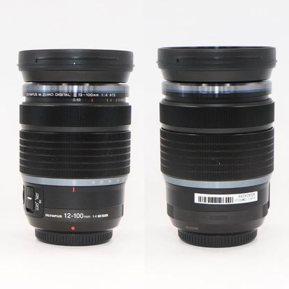 OM SYSTEM M.ZUIKO DIGITAL ED 12-100mm F4.0 IS PRO 高倍率ズームレンズ mzuiko12-100mmf40ispro   整備済みアウトレット品 [中古(B)]