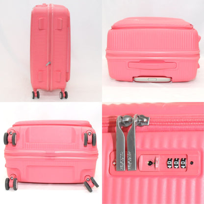 [中古(C)] [5-8泊向けサイズ]AMERICAN TOURISTER CURIO スピナー68 エキスパンダブル 75L/拡張時91L ハードスーツケース　americantourister-curio68-crl コーラルamericantourister-curio68-crl　[可]