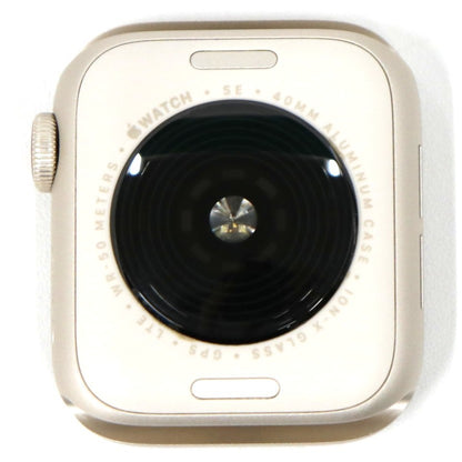 [中古(C)] Apple Watch SE(第2世代) GPS 40mm  a2722-sr スターライト[可]