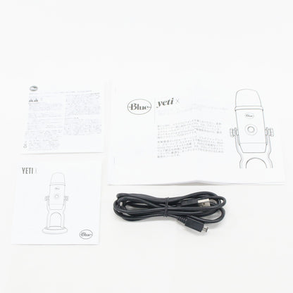 [中古(C)] ロジクール YETI X BM600X プロフェッショナルUSBマイク　bm600x bm600x　[可]