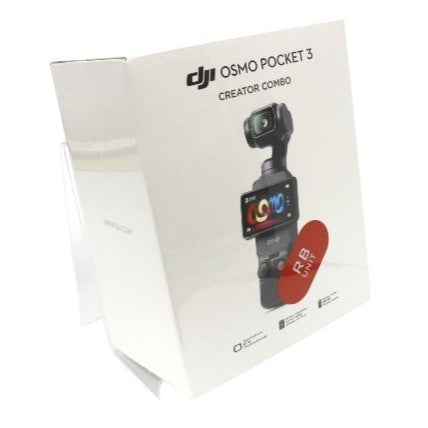 ［整備済/未開封品 (S)］DJI Osmo Pocket 3 Creator Combo (RBunit / シュリンク包装) 3軸スタビライザー搭載 ポケットジンバルカメラ　osmopocket-3-combo