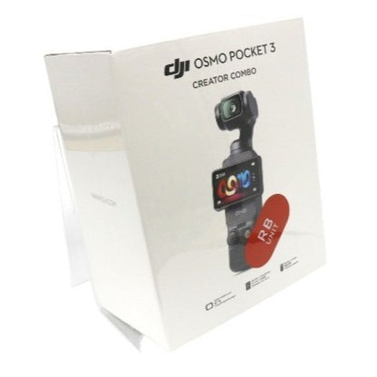 ［整備済/未開封品 (S)］DJI Osmo Pocket 3 Creator Combo (RBunit / シュリンク包装) 3軸スタビライザー搭載 ポケットジンバルカメラ　osmopocket-3-combo