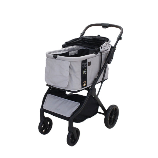 コンビ ペット用カートフィカゴー アジャイル ツー 4711233392317  ソフトグレー 整備済みアウトレット品 [良い(B)]