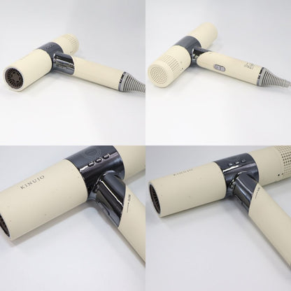 [中古(C)] 絹女 KINUJO Hair Dryer ヘアドライヤー ホワイトkh001　[可]