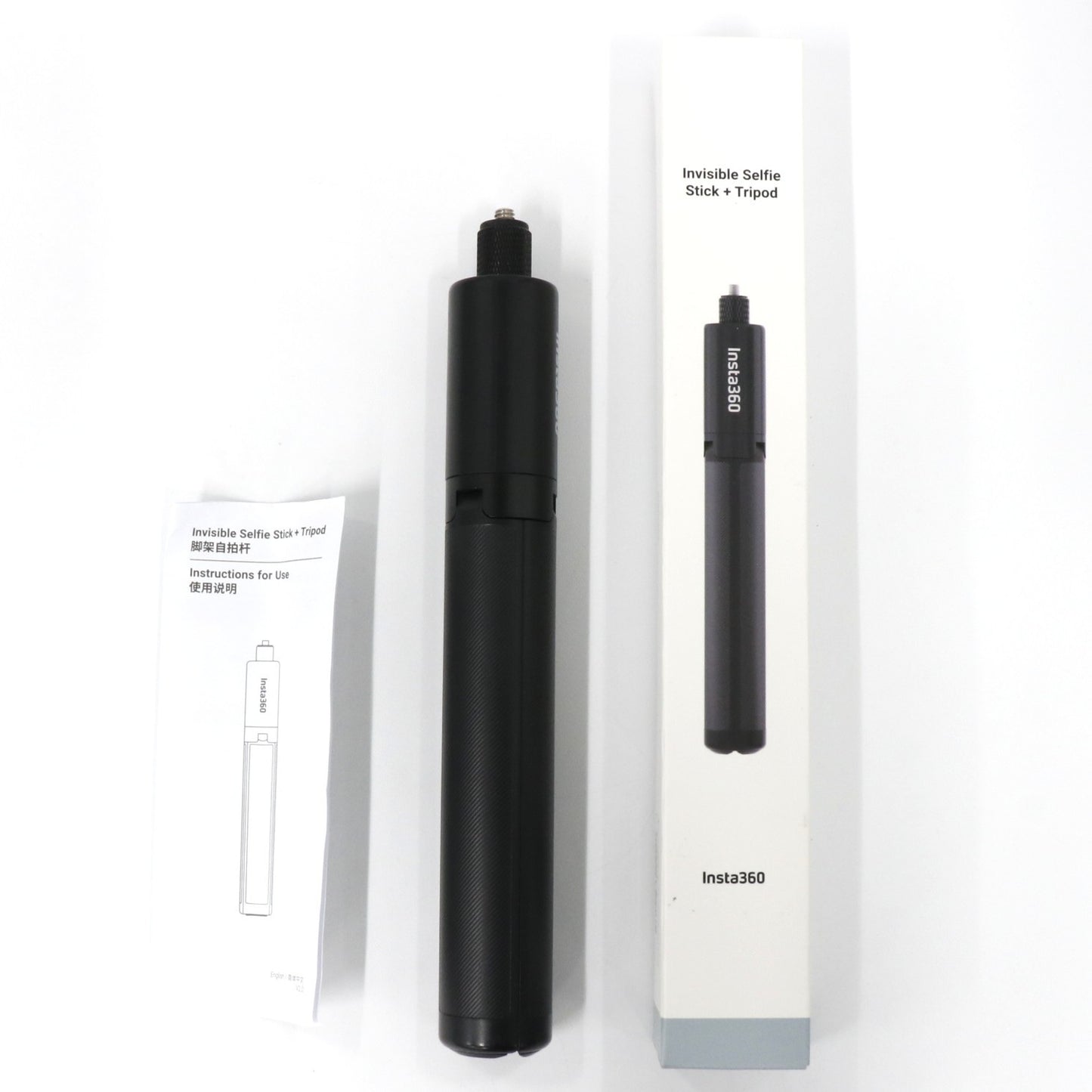 [ジャンク] Insta360 見えない自撮り棒 + 三脚 CINX2CB‐G　cinx2cb-g [難あり(D)]