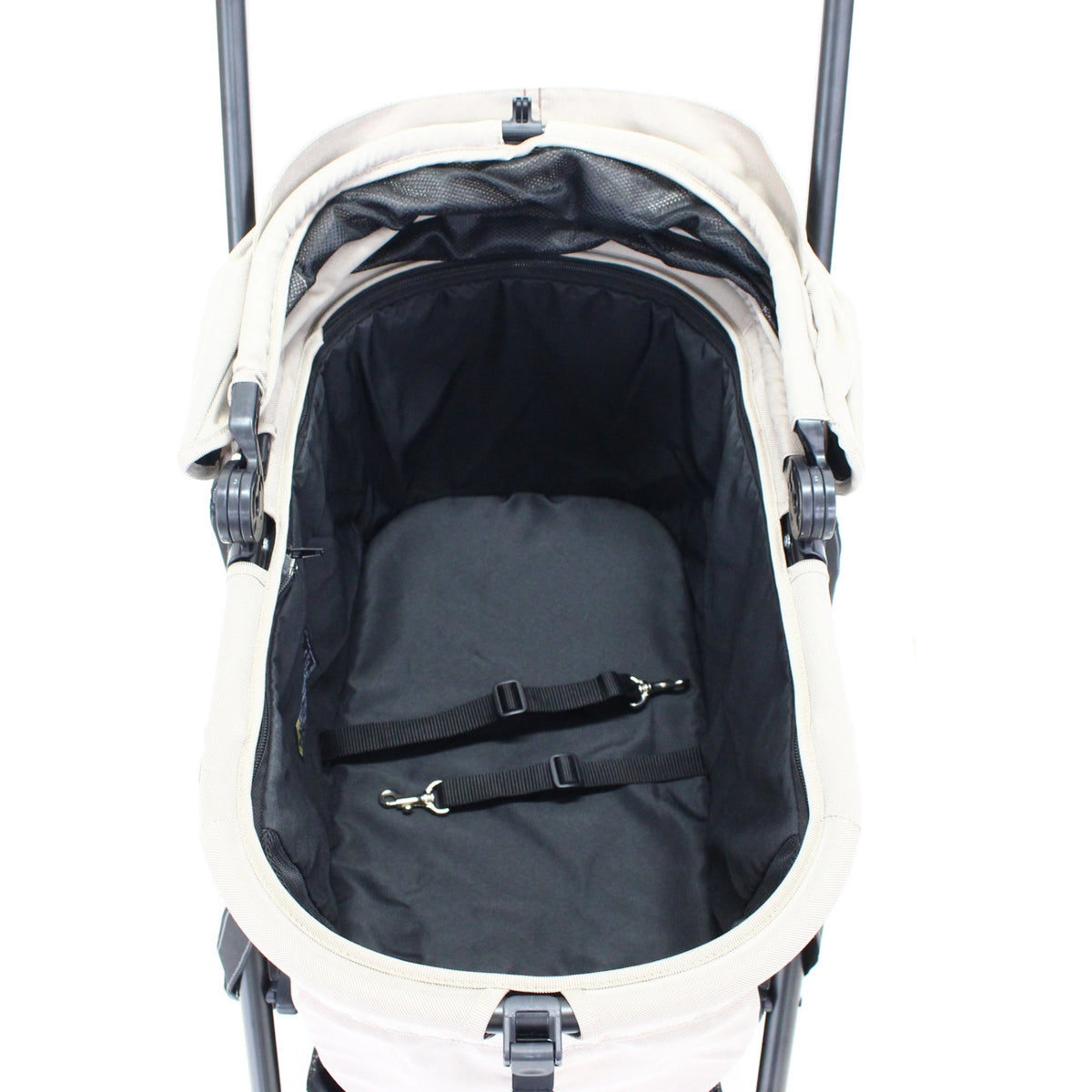 コンビ ペット用カート ミリミリキャリ―　combi-milimilicarry-beige  ウォーターエッジベージュ 整備済みアウトレット品 [中古(C)]
