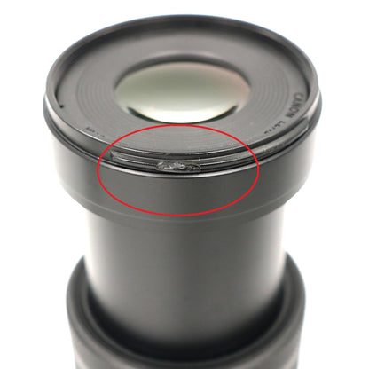 CANON RF-S55-210mm F5-7.1 IS STM 望遠ズームレンズ rf-s55-210isstm-b  ブラック 整備済みアウトレット品 [中古(C)]