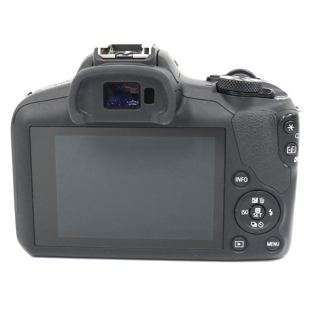 Canon EOS R100 ボディ ミラーレス一眼 eos-r100-body-bl ブラック ジャンク品 [難あり(D)]