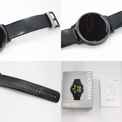 [中古(C)] ガーミン(GARMIN) vivoactive 5 フィットネスGPSウォッチ ブラック vivoactive-5 vivoactive-5　[可]