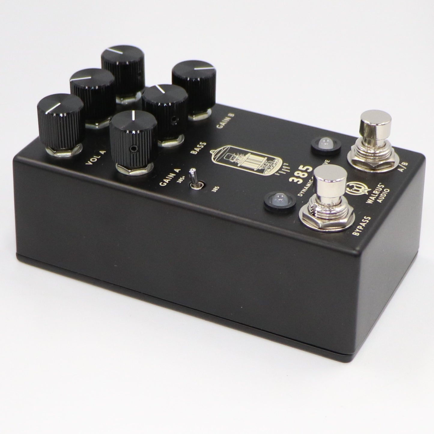［未使用(S)］Walrus Audio 385 Overdrive MKII Black ギターエフェクター wal-385-overdrive-mk2
