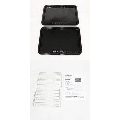 [ジャンク] [30L]シャープ ウォーターオーブン ヘルシオ AX-RA20 オーブンレンジ ax-ra20-s シルバー[難あり(D)]