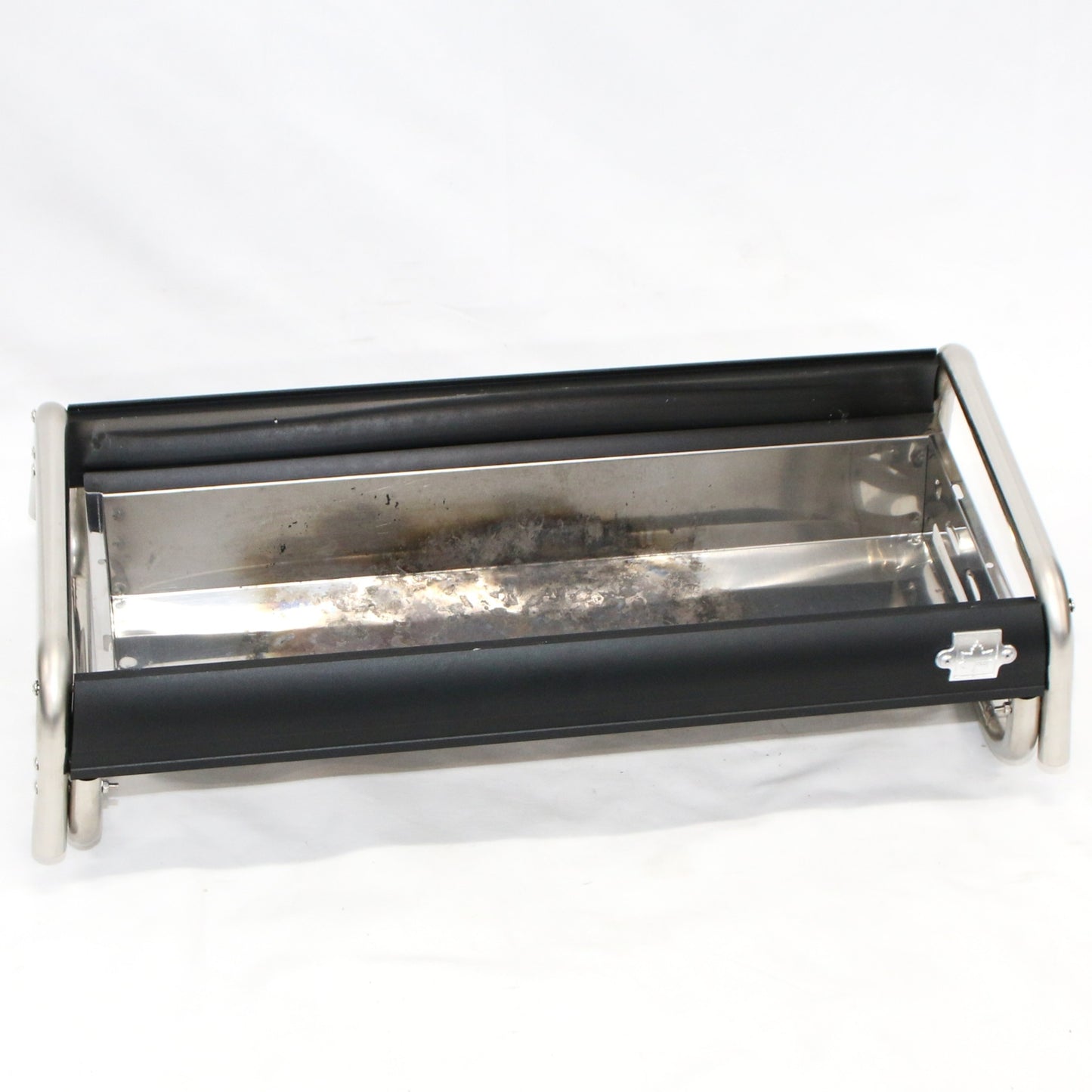 [中古(B)] LOGOS (ロゴス) eco-logosave モダンスリムグリル L・コンプリート バーベキューグリル 【トング2本・スキュア8pcs付きのセット】　logos-modanslimgrill-l  [良い]