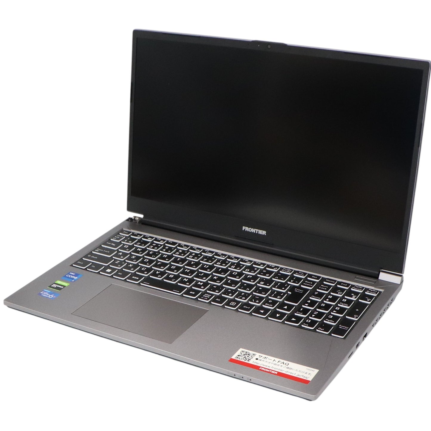 FRONTIER(フロンティア) ゲーミングノートパソコン FRLNA712/C frlna712-c   整備済みアウトレット品 [中古(C)]