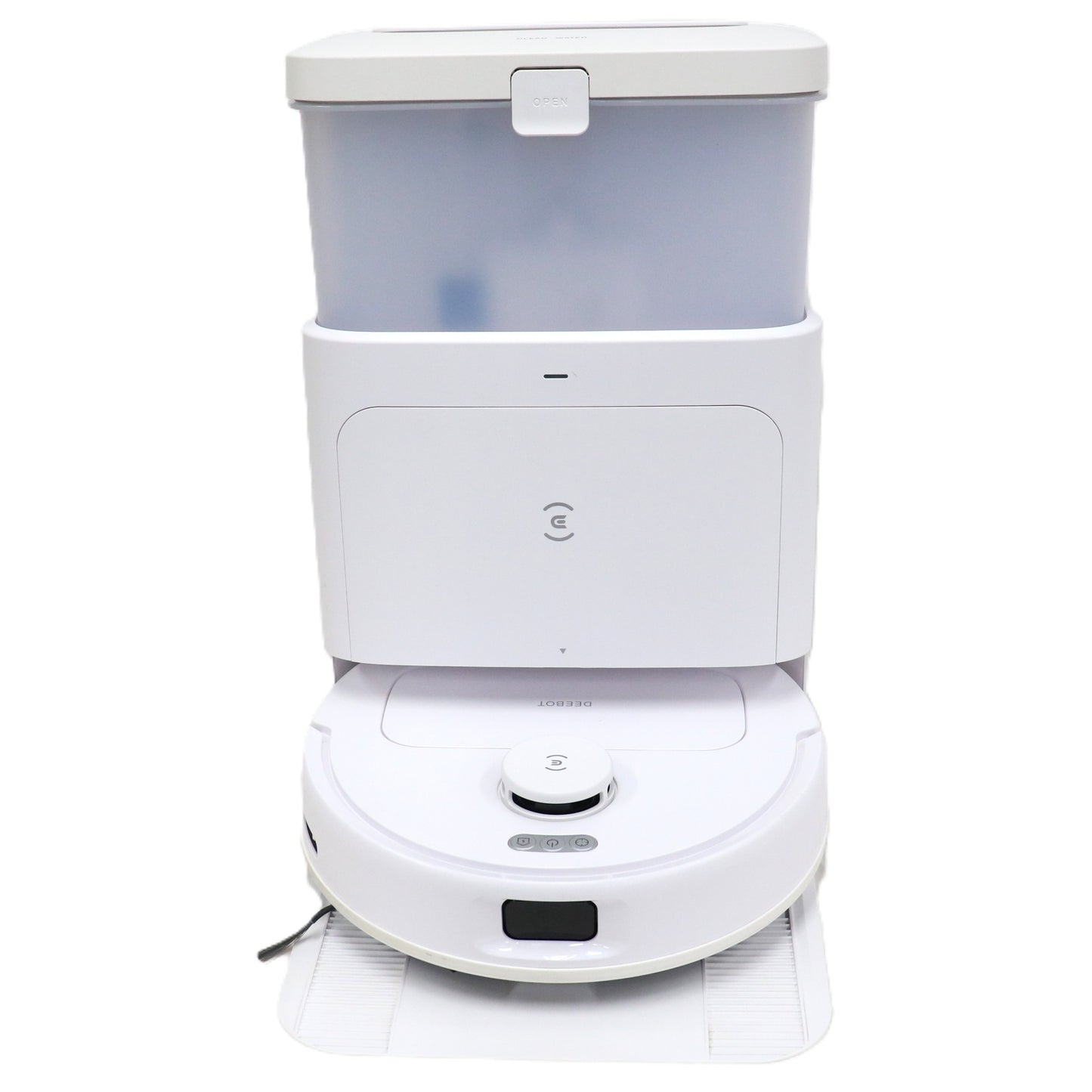 ECOVACS DEEBOT N30 PRO OMNI ロボット掃除機　deebot-n30pro-omni-w  ホワイト 整備済みアウトレット品 [良い(B)]