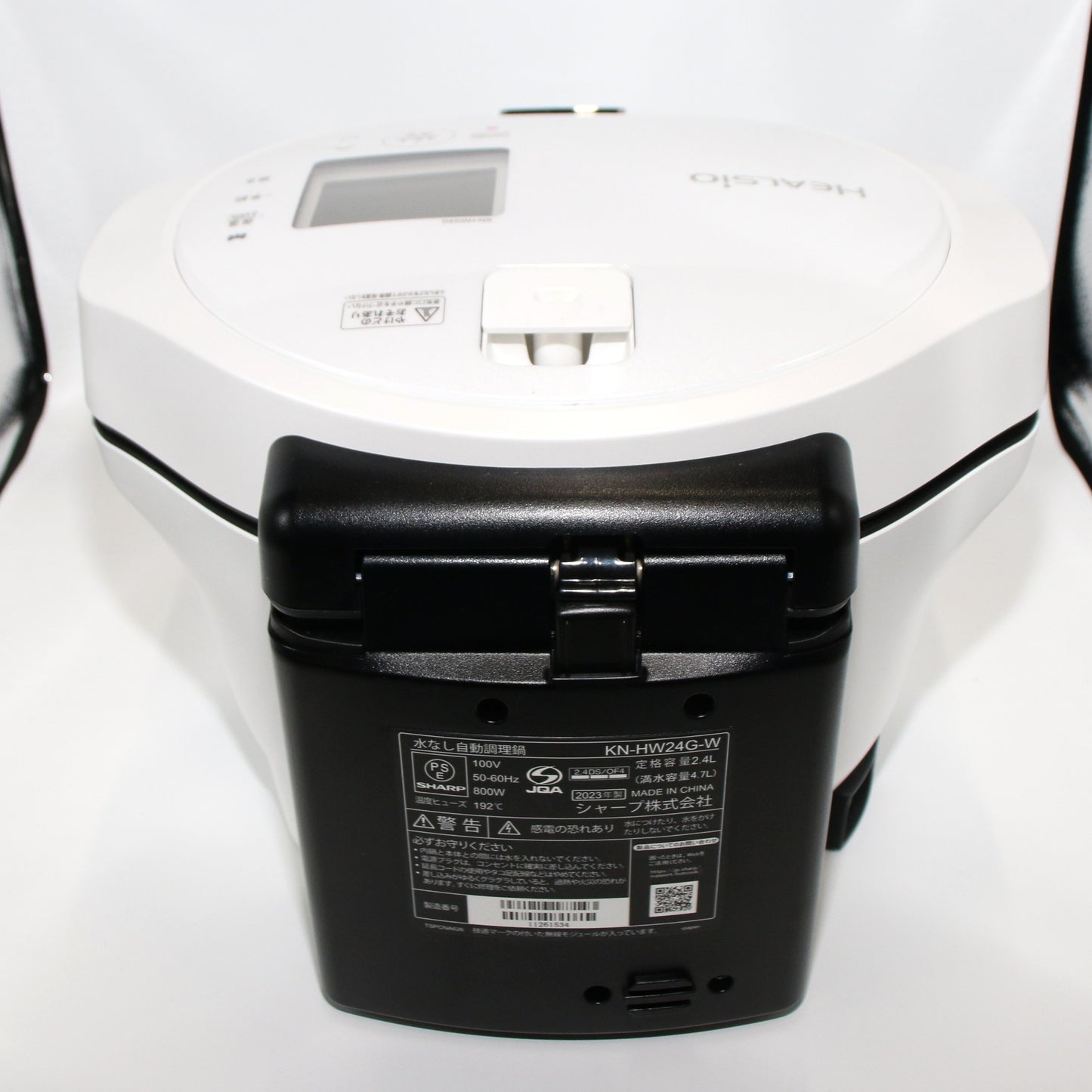 シャープ ヘルシオ ホットクック KN-HW24G 2〜6人用 2.4L容量　kn-hw24g-w   整備済みアウトレット品 [中古(C)]