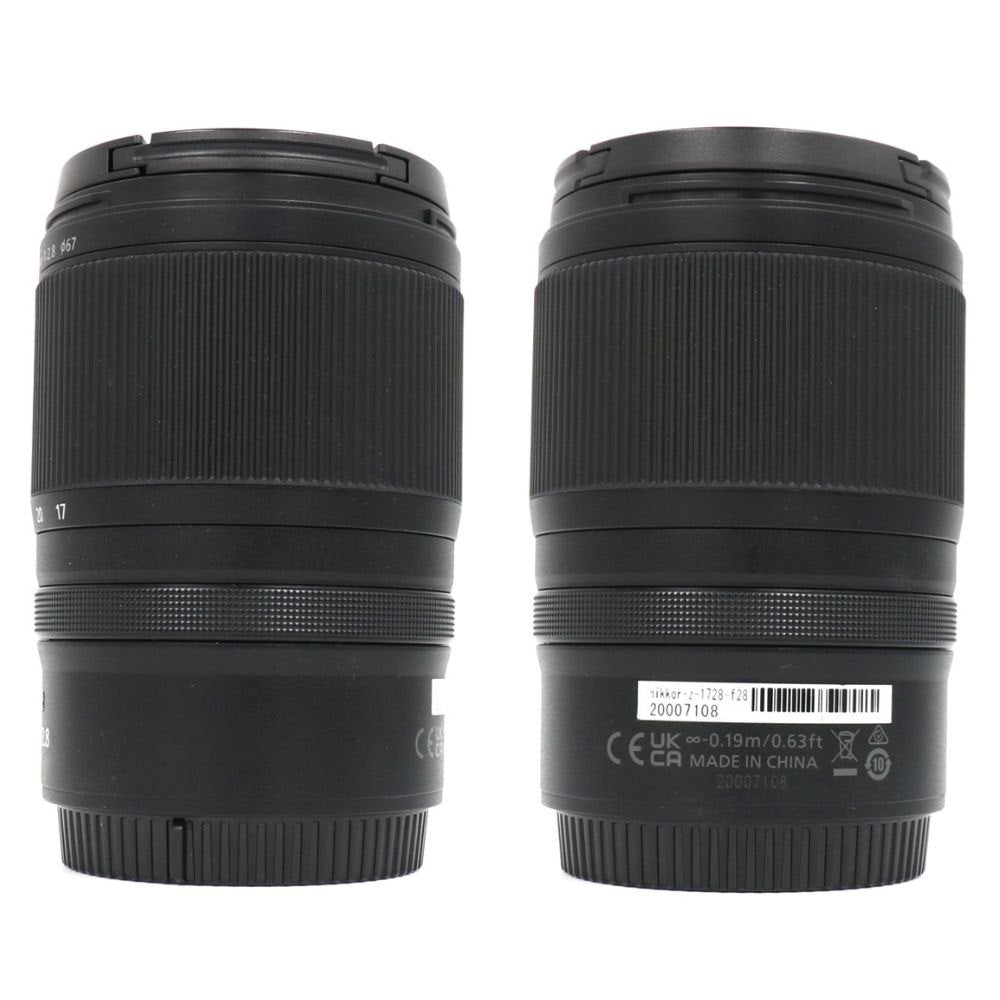 ニコン NIKKOR Z 17-28mm f/2.8 広角ズームレンズ nikkor-z-1728-f28   整備済みアウトレット品 [中古(A)]