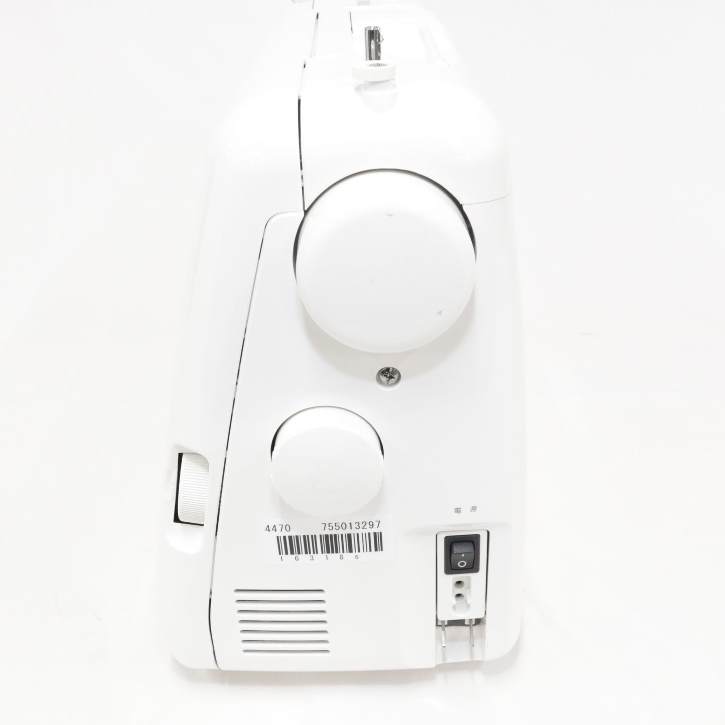 [中古(B)] JANOME 電子ミシン 4470 自動糸調子・フットコントローラー付きタイプ 4470  [良い]