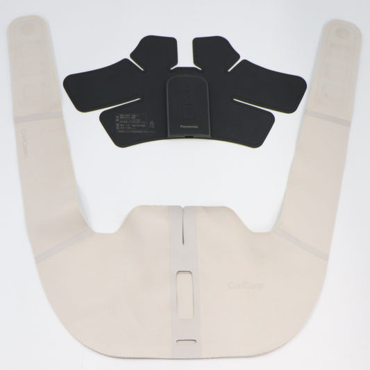 [中古(C)]  パナソニック 高周波治療器 コリコランワイド EW-RA550(肩用セット)　ew-ra550-h グレージュ [可]