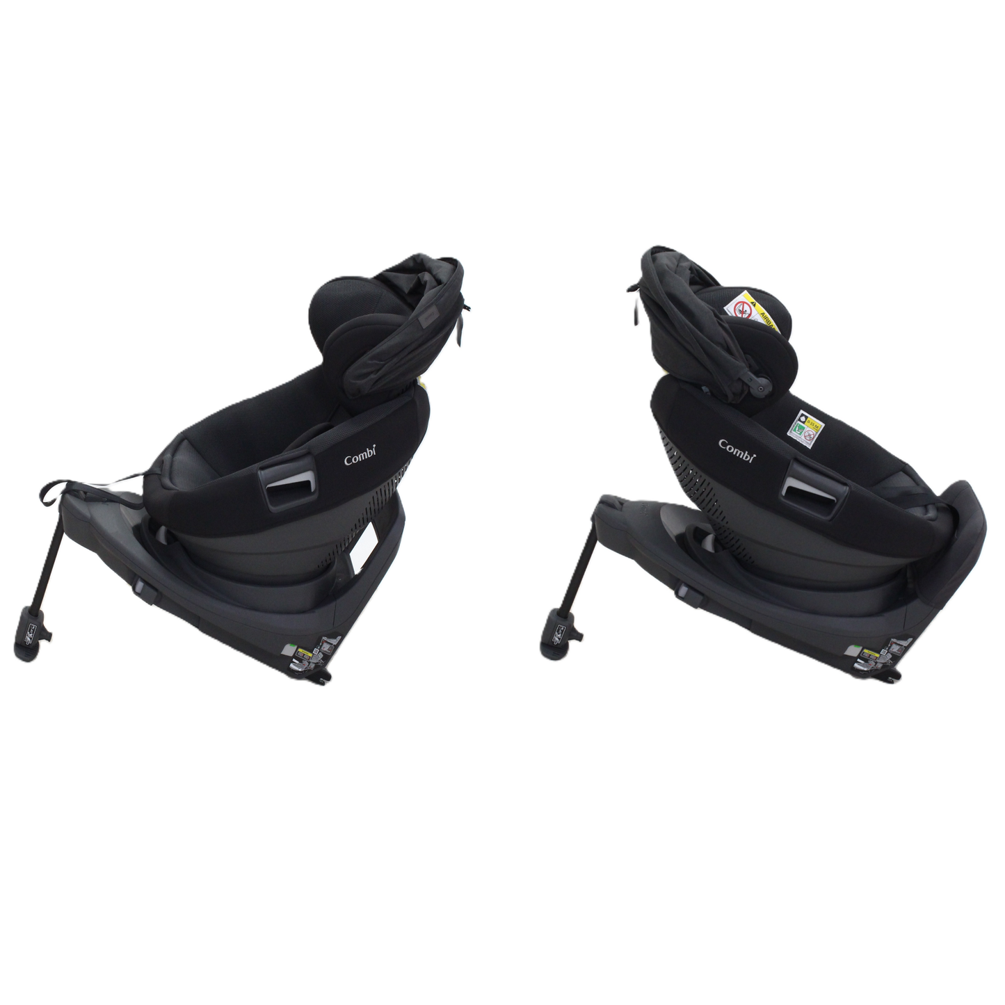 コンビ ホワイトレーベル THE S ISOFIX エッグショック ZC-720 チャイルドシート (ISOFIX固定 / R129適合)　4972990195195-gray  グレー 整備済みアウトレット品 [良い(B)]