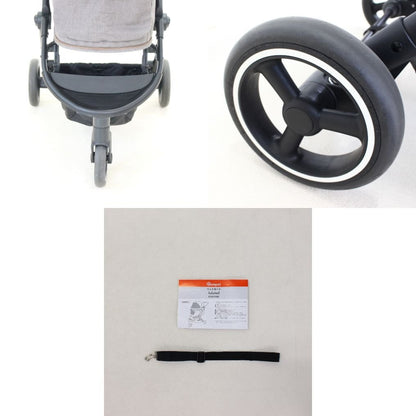 [中古(C)] コンビ ペット用カート ルルテイル キラウエアレッド×グレージュcombi-lulutail2024-rto-rd　[可]