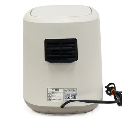 アイリスオーヤマ FV-M30A-C 過熱水蒸気 ノンフライ・エアフライヤー fv-m30a-c  アイボリー 整備済みアウトレット品 [良い(B)]