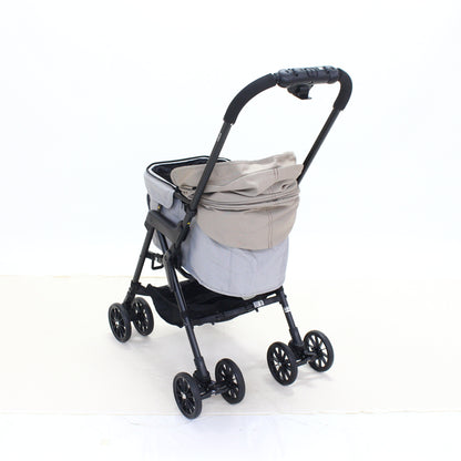 [中古(B)] コンビ ペット用カート ミリミリ combi-milimili-beige-light ウォーターエッジベージュ×ライ [良い]