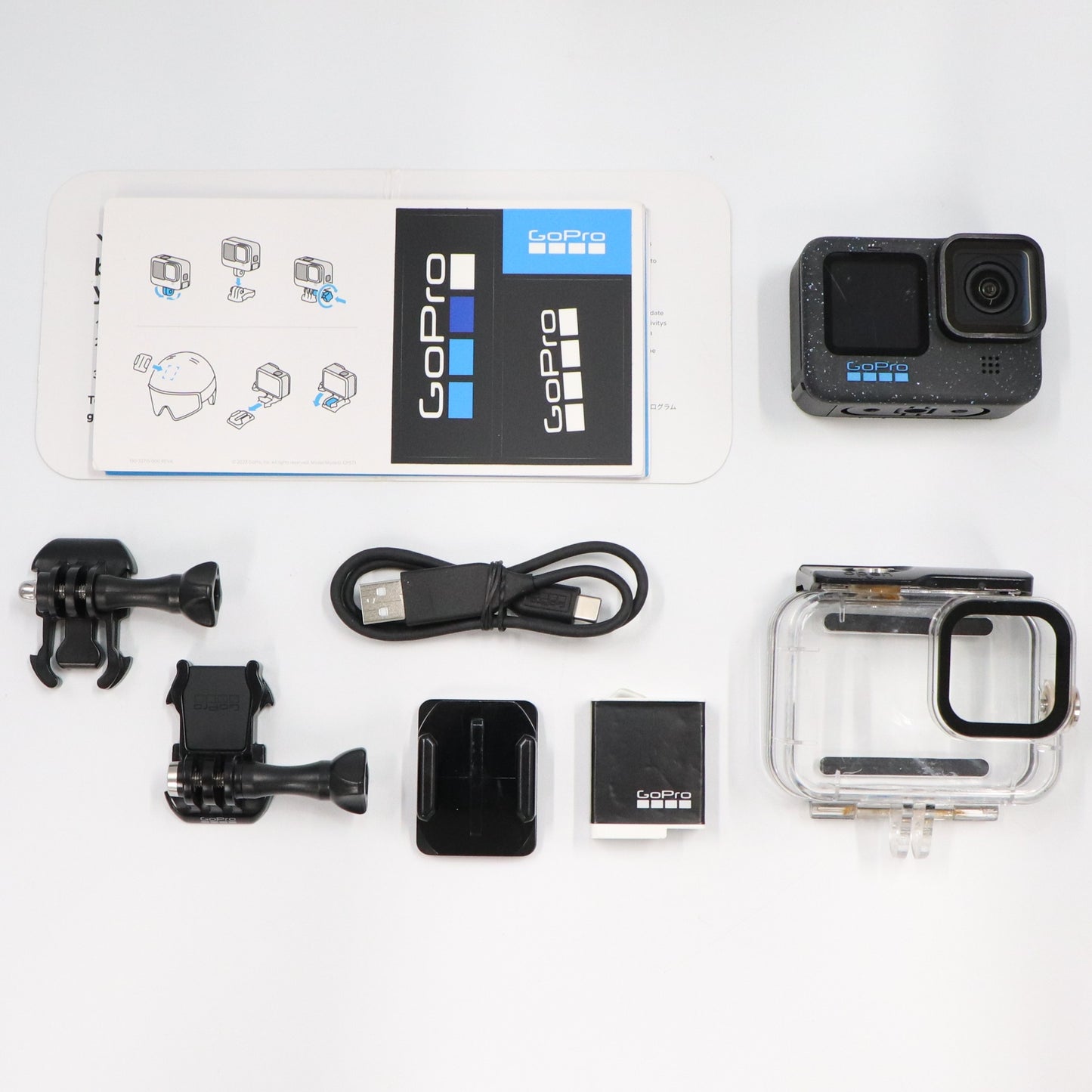 GoPro HERO12 Black(防水ハウジング付き)　hero12-black   整備済みアウトレット品 [中古(C)]