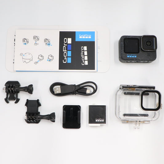 GoPro HERO12 Black(防水ハウジング付き)　hero12-black   整備済みアウトレット品 [中古(C)]