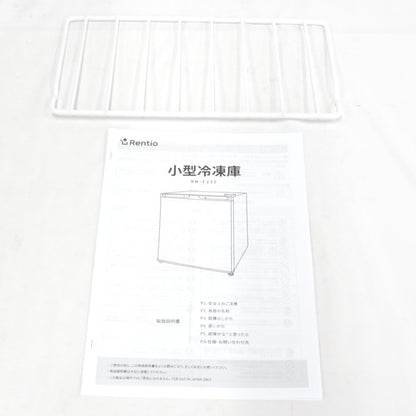 [中古(C)] [32L]レンティオ 小型冷凍庫 1ドア セカンド冷凍庫 RN-FZ32 rn-fz32-wh ホワイトrn-fz32-wh　[可]