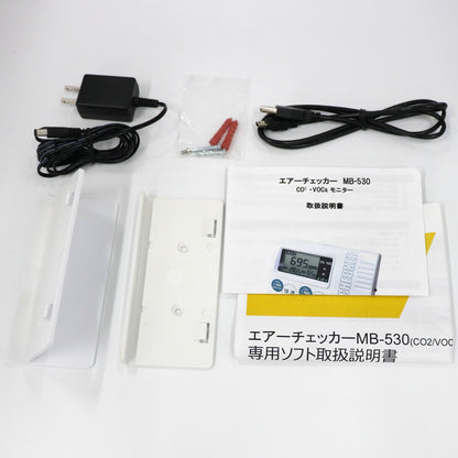 [中古(A)] SB環境 エアーチェッカー Co2/VOCsモニター MB-530 二酸化炭素濃度 mb-530 [非常に良い]