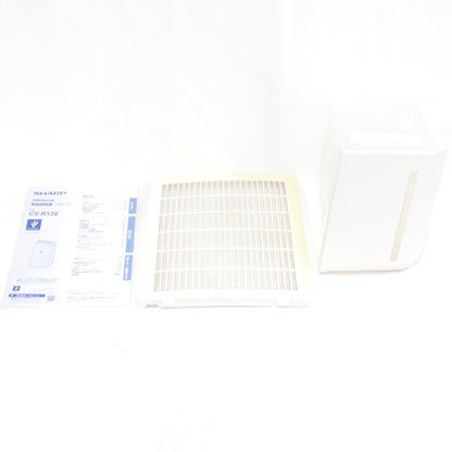 [中古(C)] シャープ コンプレッサー方式 衣類乾燥除湿機 プラズマクラスター7000 CV-R120-W ホワイト系(木造〜14畳 / 鉄筋〜30畳)　cv-r120-w cv-r120-w　[可]
