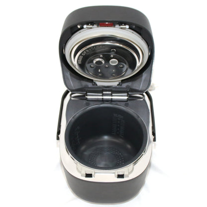 [中古(B)] [10合炊き]Panasonic（パナソニック）可変圧力IHジャー炊飯器 SR-M18A-K　sr-m18a-k ブラック [良い]