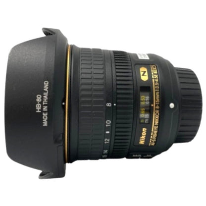 [中古(C)] ニコン AF-S Fisheye NIKKOR 8-15mm f/3.5-4.5E ED 魚眼レンズ [可]