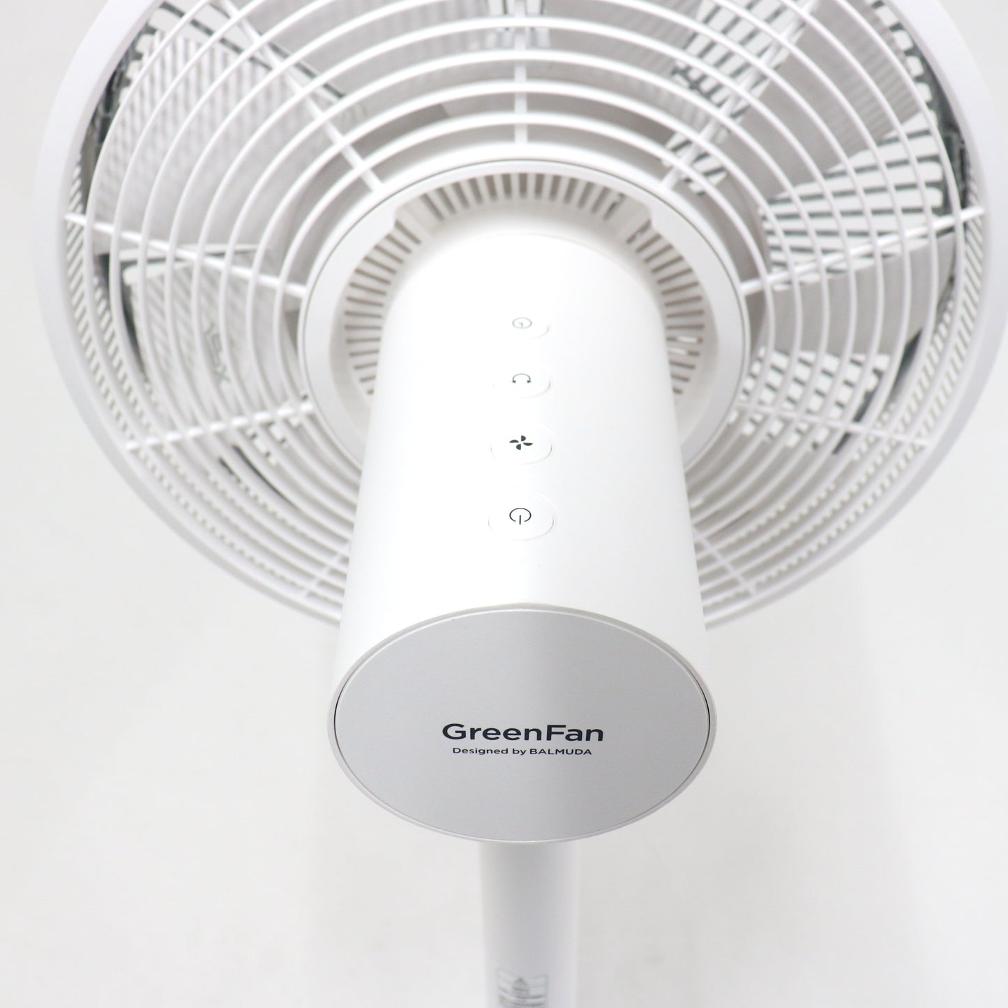 バルミューダ The GreenFan EGF-1700-WG DCモーター搭載 扇風機[ホワイトxグレー]　egf-1700-wg  ホワイトxグレー 整備済みアウトレット品 [良い(B)]