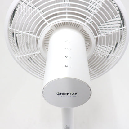 バルミューダ The GreenFan EGF-1700-WG DCモーター搭載 扇風機[ホワイトxグレー]　egf-1700-wg  ホワイトxグレー 整備済みアウトレット品 [良い(B)]