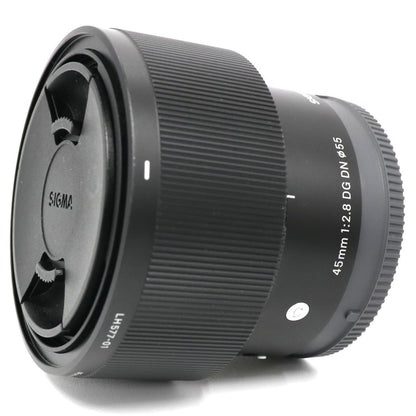シグマ 45mm F2.8 DG DN Contemporary 単焦点レンズ (SONY Eマウント) 360658  sigma-45mm-f28-e   整備済みアウトレット品 [中古(A)]