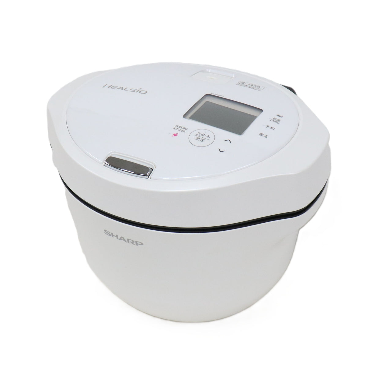 シャープ ヘルシオ ホットクック KN-HW24G 2〜6人用 2.4L容量　kn-hw24g-w  ホワイト 整備済みアウトレット品 [中古(C)]