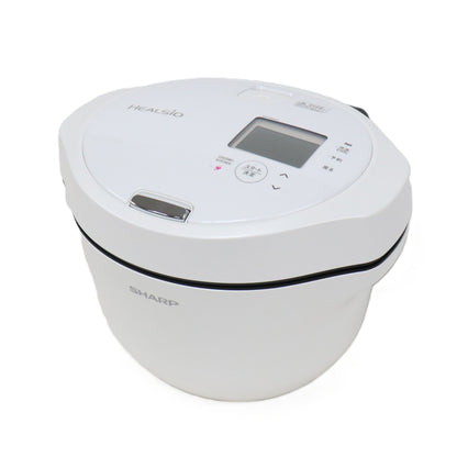 シャープ ヘルシオ ホットクック KN-HW24G 2〜6人用 2.4L容量　kn-hw24g-w  ホワイト 整備済みアウトレット品 [中古(C)]