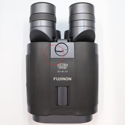 [倍率20倍]富士フイルム FUJINON テクノスタビ TS-L 20×40 コンサート・ライブ向け 防振双眼鏡 防水タイプ fujinon-techno-stabi-ts-l2040   整備済みアウトレット品 [良い(B)]