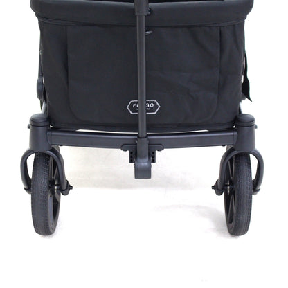 コンビ ペット用カート フィカゴー クロス 【耐荷重100kg大型ペットカート】　4711233398517  ブラック 整備済みアウトレット品 [中古(C)]
