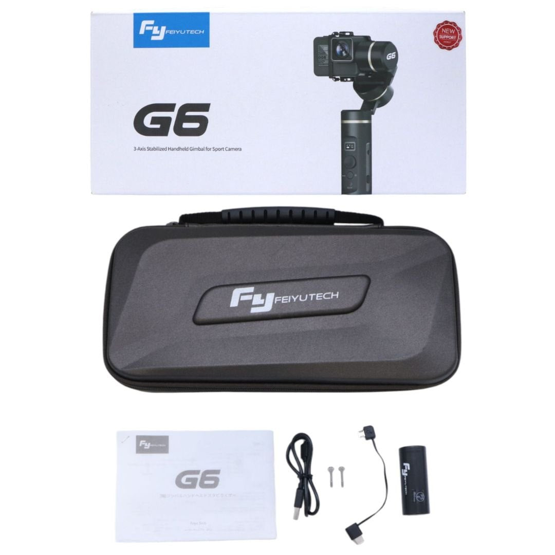 中古] Feiyu Tech G6 3軸 ハンドヘルド スタビライザー ジンバル [可(C)] – Rentio Outlet