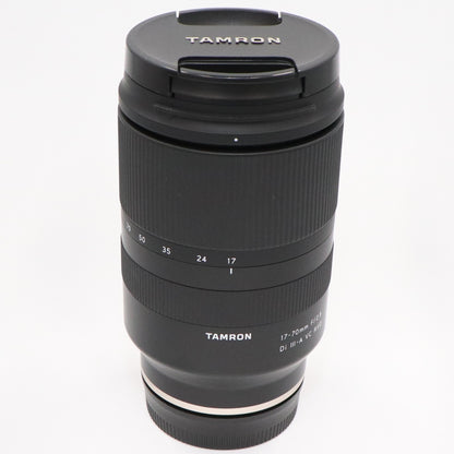 タムロン 17-70mm F/2.8 Di III-A VC RXD 標準ズームレンズ(SONY Eマウント用) (Model B070) tamron-1770-f28-e   整備済みアウトレット品 [中古(B)]