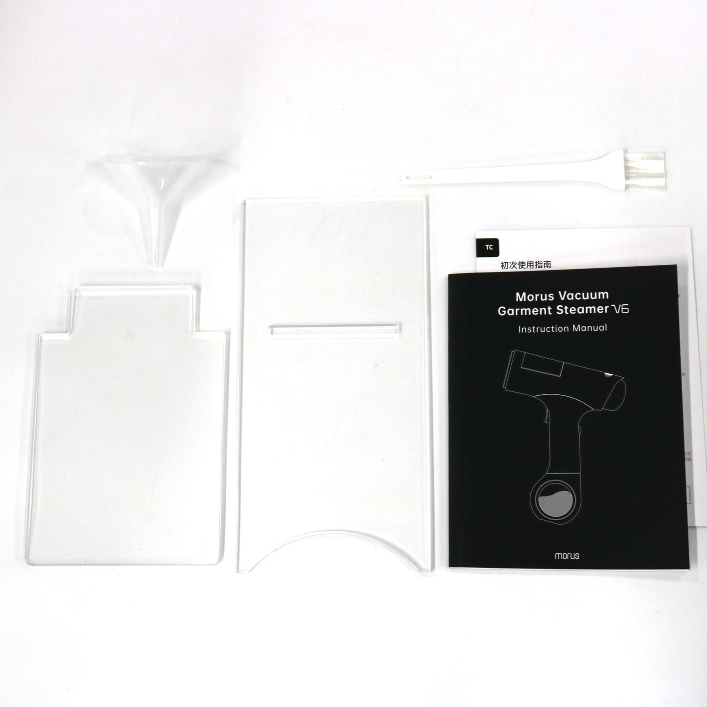 [中古(A)] Morus v6 真空吸着式衣類スチーマー morus-v6-g ダークグレー[非常に良い]