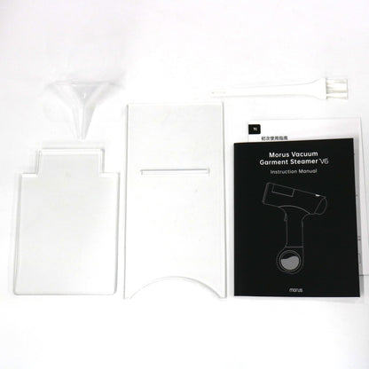 [中古(A)] Morus v6 真空吸着式衣類スチーマー morus-v6-g ダークグレー[非常に良い]